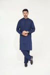 Blue Wash and Wear Kurta Pajama