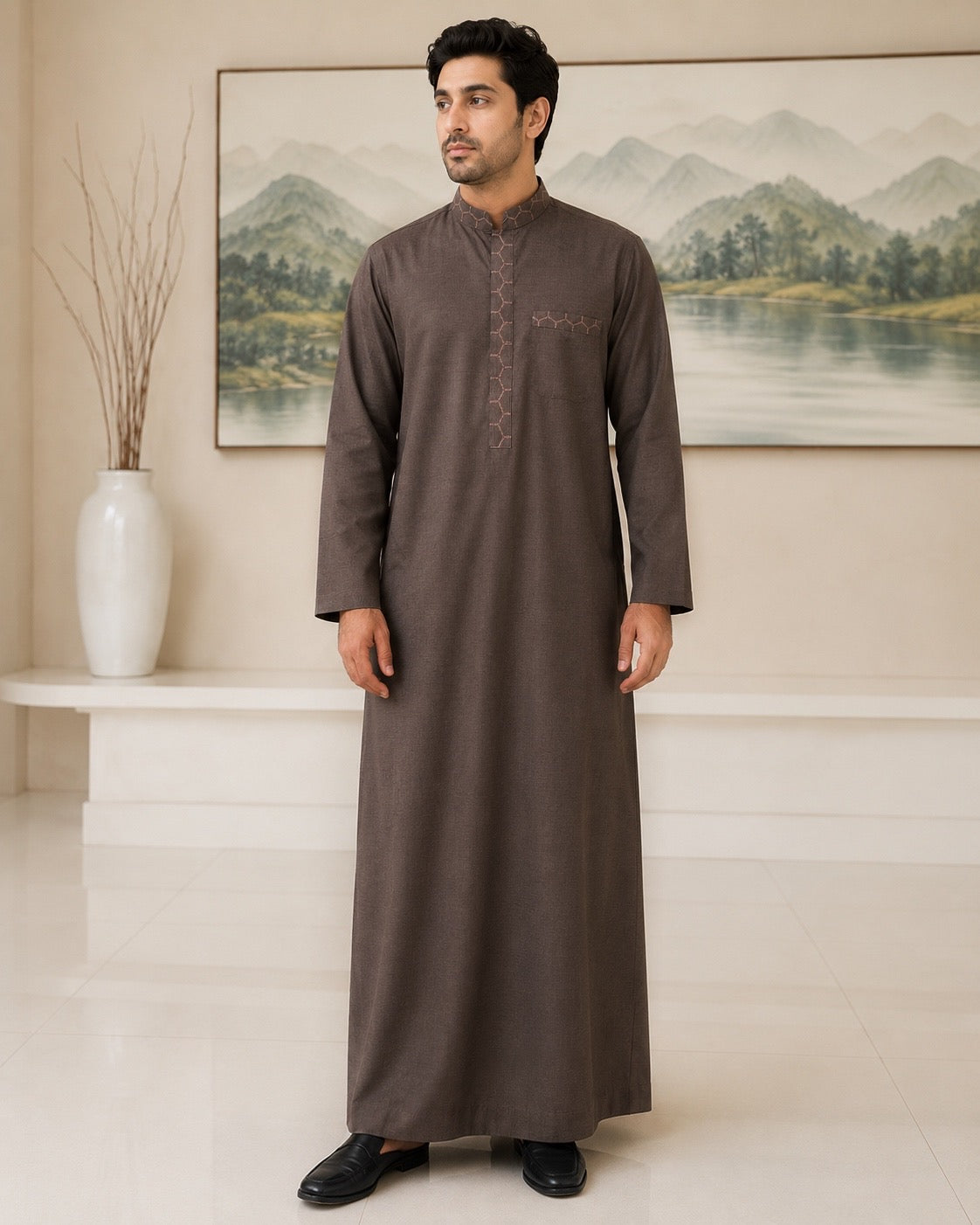 Brown Jubbah