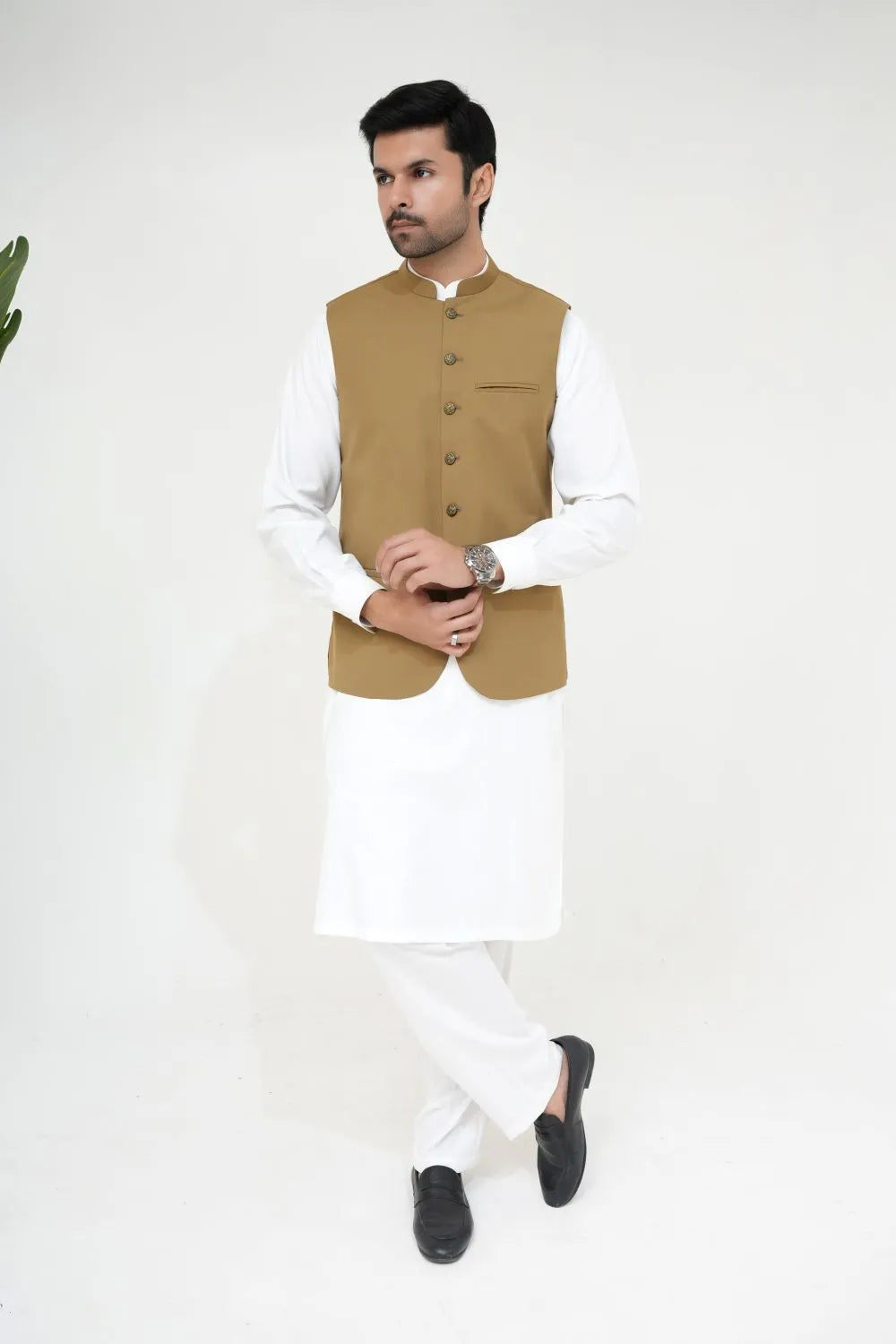 Classic Heritage Khaki Waistcoat