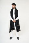 Black Woolen Shawl