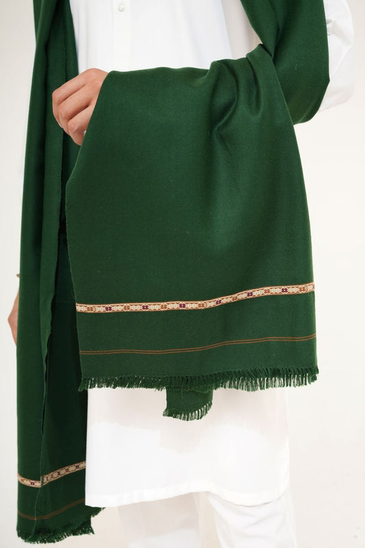 Green Woolen Shawl