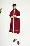 Maroon Woolen Shawl