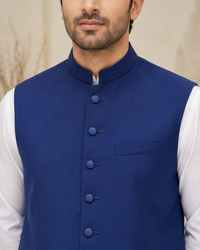Classic Heritage Royal Blue Waistcoat
