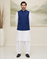 Classic Heritage Royal Blue Waistcoat