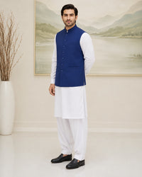 Classic Heritage Royal Blue Waistcoat
