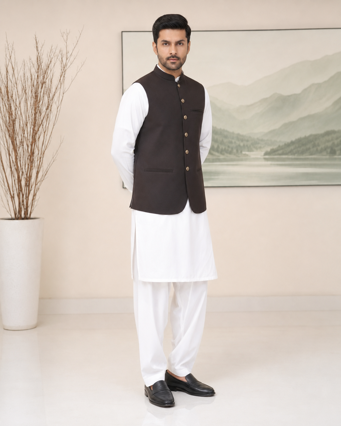 Classic Heritage Brown Waistcoat