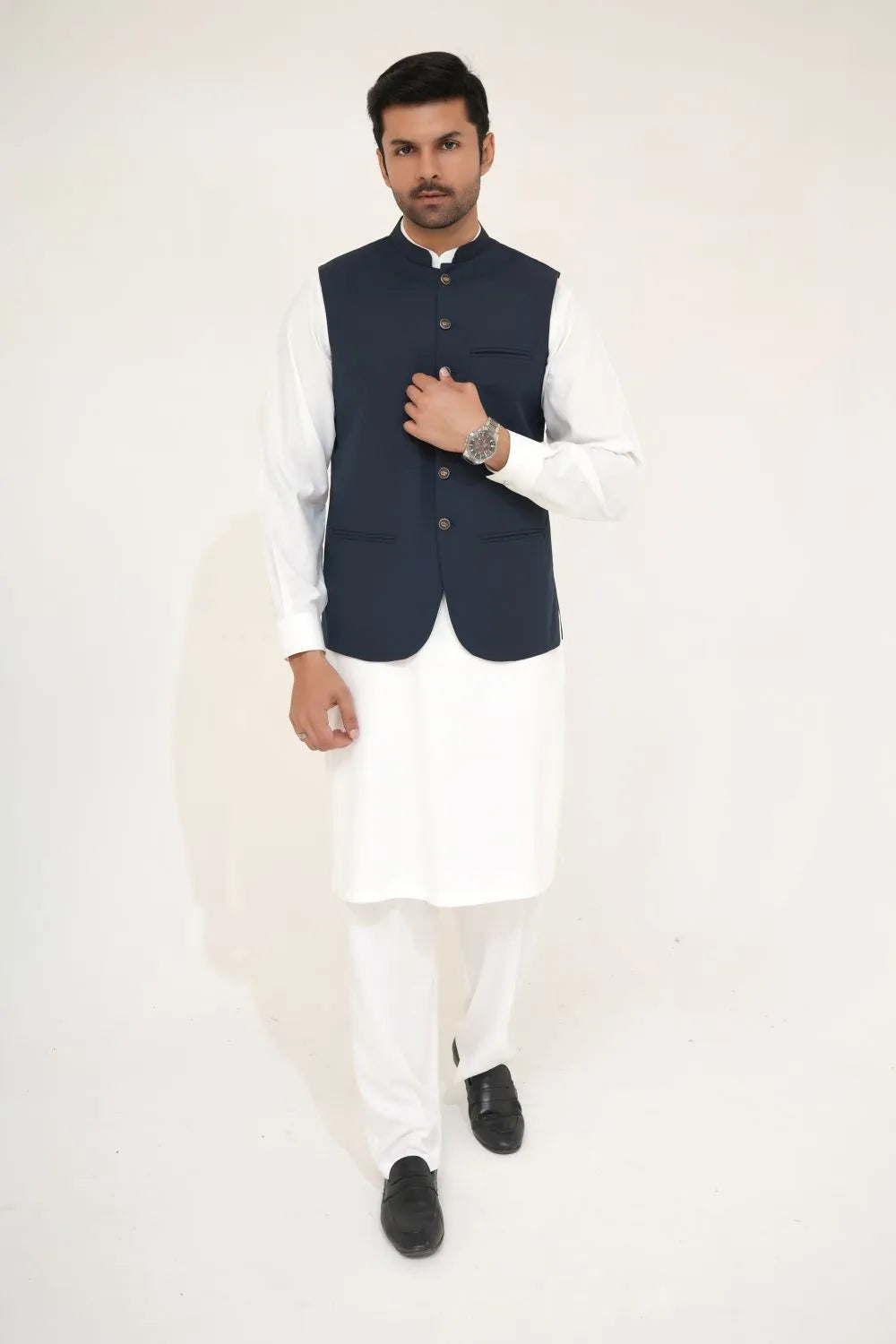 Classic Heritage Blue Waistcoat