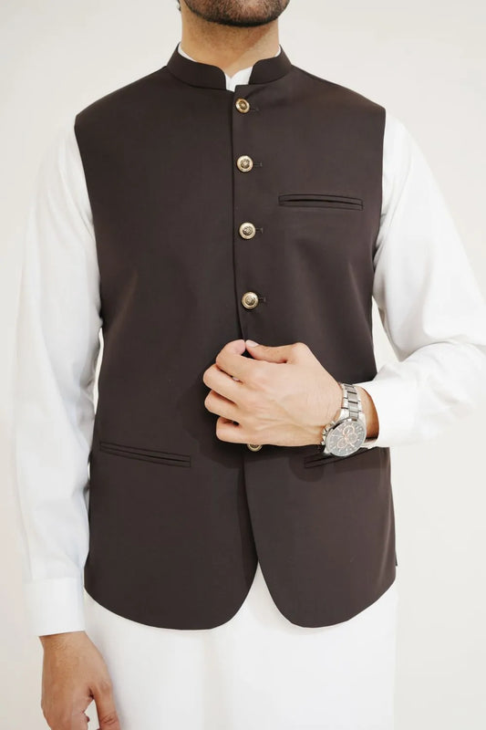 Classic Heritage Brown Waistcoat