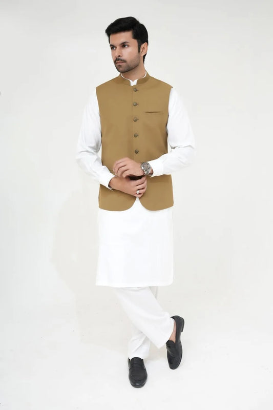 Classic Heritage Khaki Waistcoat