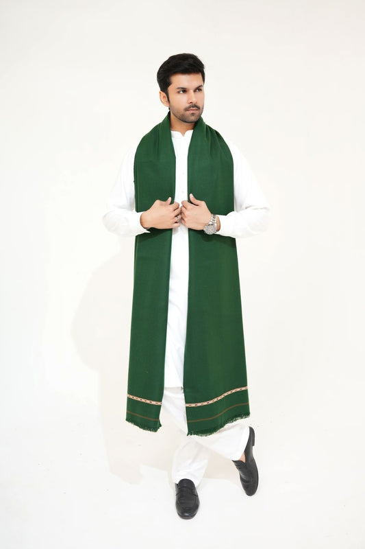Green Woolen Shawl
