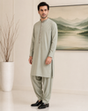 Mint Green Wash and Wear Kameez Shalwar