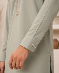 Mint Green Wash and Wear Kameez Shalwar