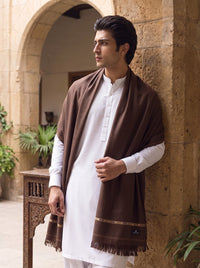 Brown Woolen Shawl