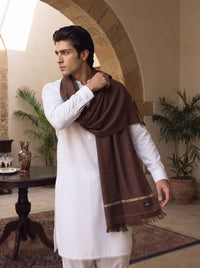 Brown Woolen Shawl