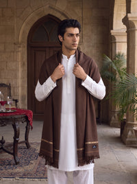 Brown Woolen Shawl